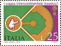 Italy 1973 Deportes 25 L Multicolor Scott 1110. Italia 1110. Subida por susofe